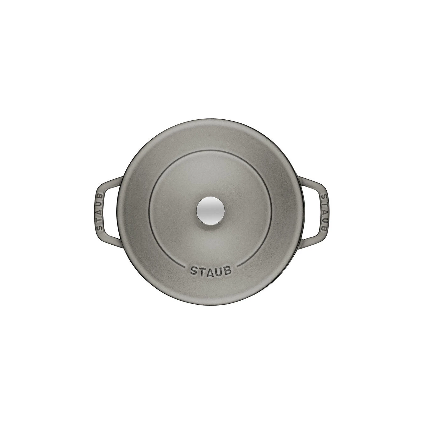 Staub Tegame Chistera Rotondo - 28 Cm, Grigio Grafite 5 Staub Tegame Chistera Rotondo - 28 Cm, Grigio Grafite - immagine 5