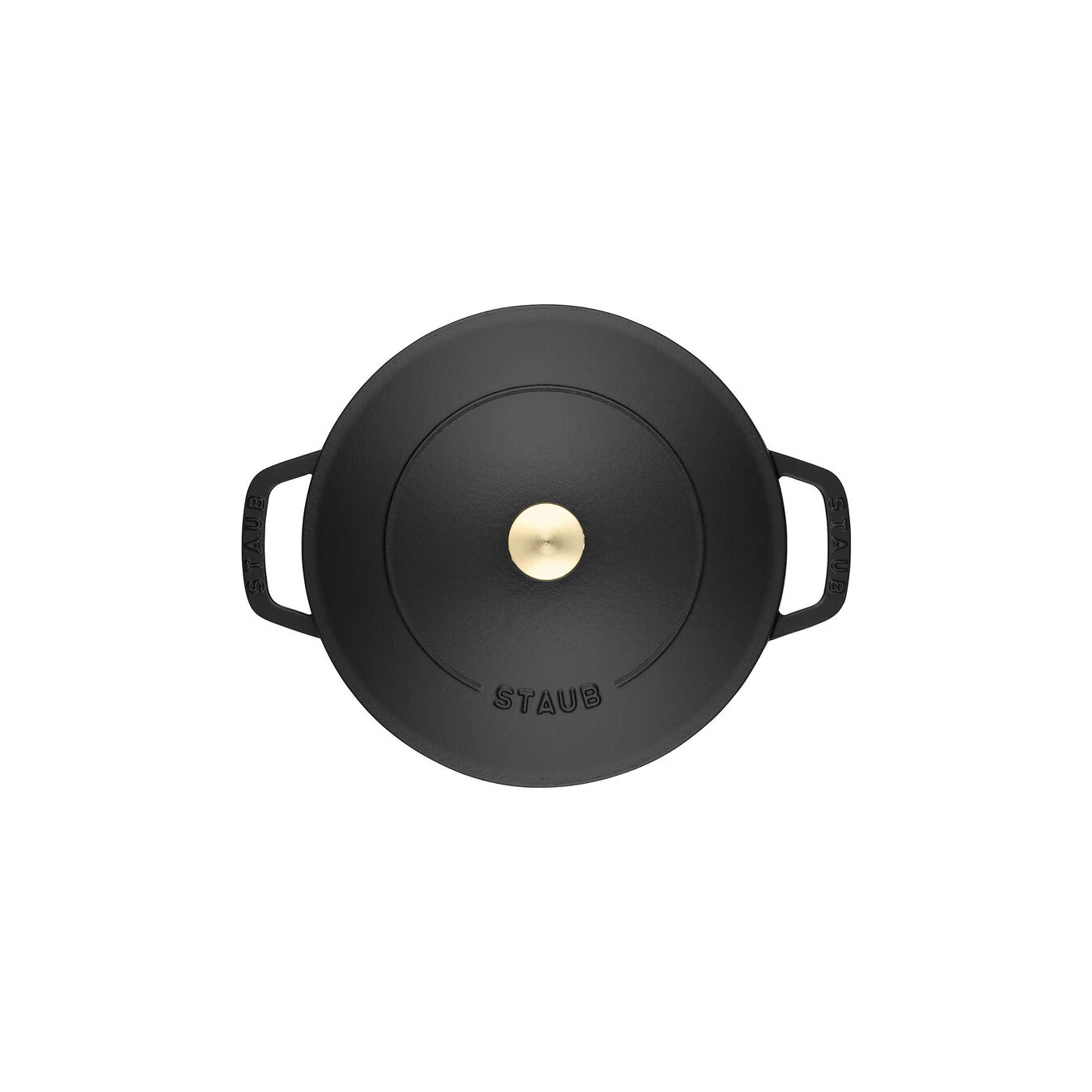 Staub Tegame Chistera Rotondo - 28 Cm, Nero 5 Staub Tegame Chistera Rotondo - 28 Cm, Nero - immagine 5