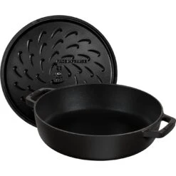 Staub Tegame Chistera Rotondo - 24 Cm, Nero 11 Staub Tegame Chistera Rotondo - 24 Cm, Nero -Staub Shop 40511 473 0 2