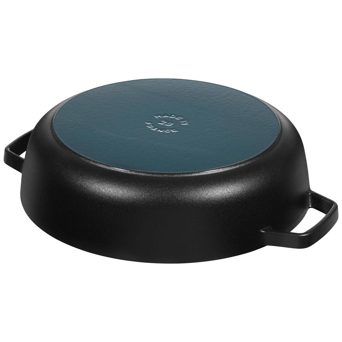 Staub Tegame Chistera Rotondo - 24 Cm, Nero 5 Staub Tegame Chistera Rotondo - 24 Cm, Nero - immagine 5