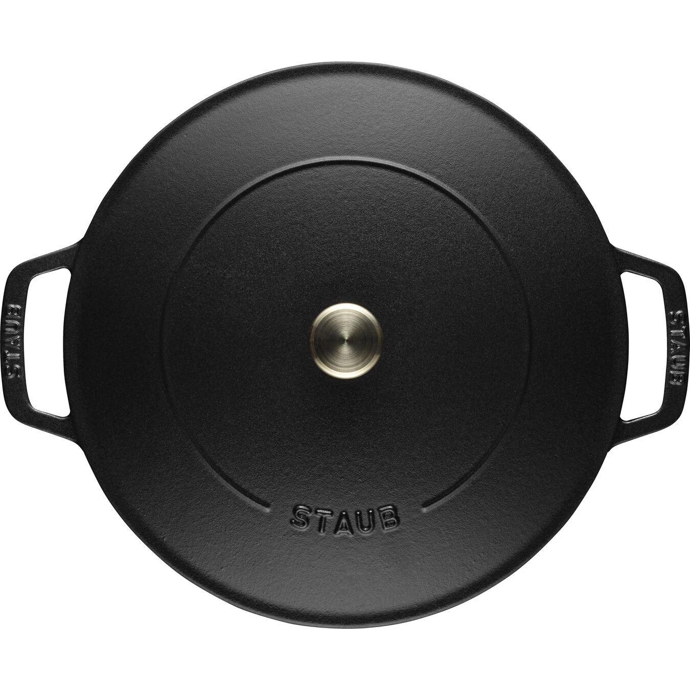 Staub Tegame Chistera Rotondo - 24 Cm, Nero 4 Staub Tegame Chistera Rotondo - 24 Cm, Nero - immagine 4