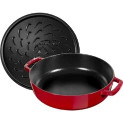Staub Tegame Chistera Rotondo - 28 Cm, Ciliegia 9 Staub Tegame Chistera Rotondo - 28 Cm, Ciliegia -Staub Shop 40511 474 0 2