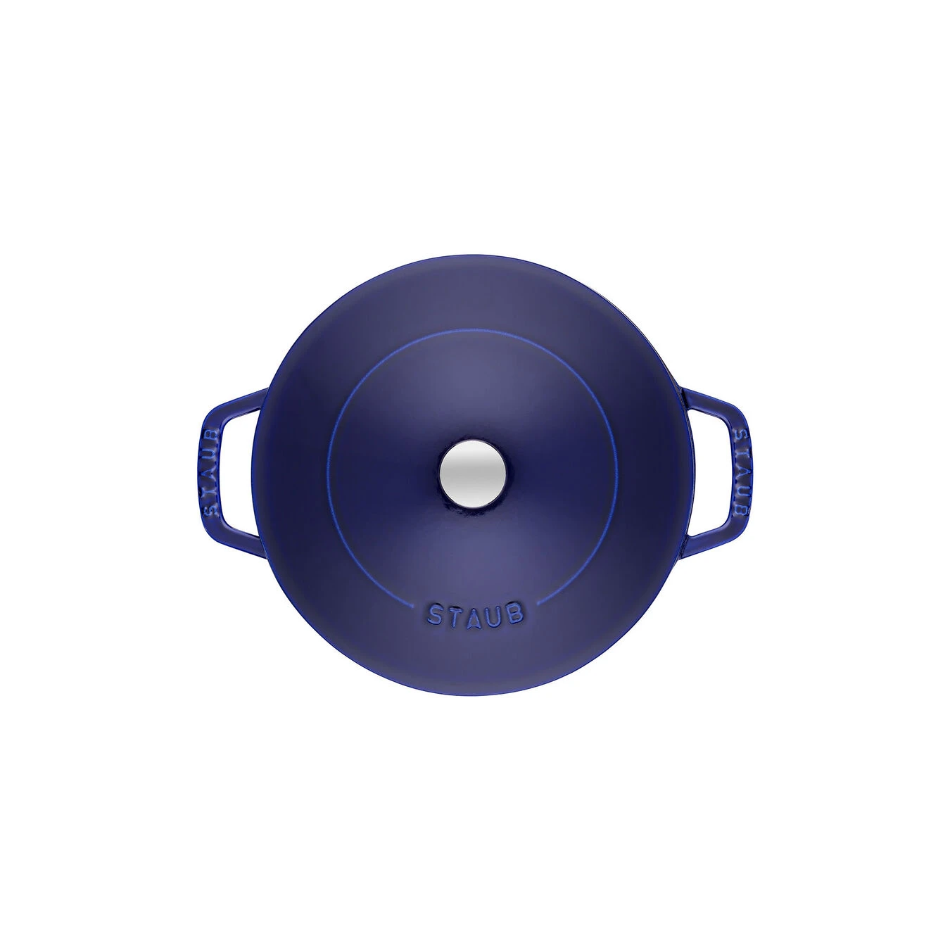Staub Tegame Chistera Rotondo - 24 Cm, Blu Scuro 5 Staub Tegame Chistera Rotondo - 24 Cm, Blu Scuro - immagine 5