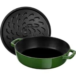 Staub Tegame Chistera Rotondo - 24 Cm, Basilico 9 Staub Tegame Chistera Rotondo - 24 Cm, Basilico -Staub Shop 40511 479 0 2
