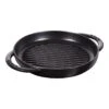 Staub Grill - 23 Cm, Nero