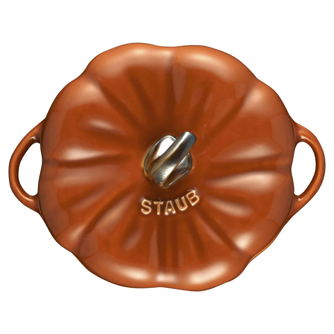 Staub Cocotte Zucca - 12 Cm, Cannella 6 Staub Cocotte Zucca - 12 Cm, Cannella - immagine 6