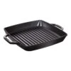 Staub Grill Quadrata - 28 X 28 Cm, Nera