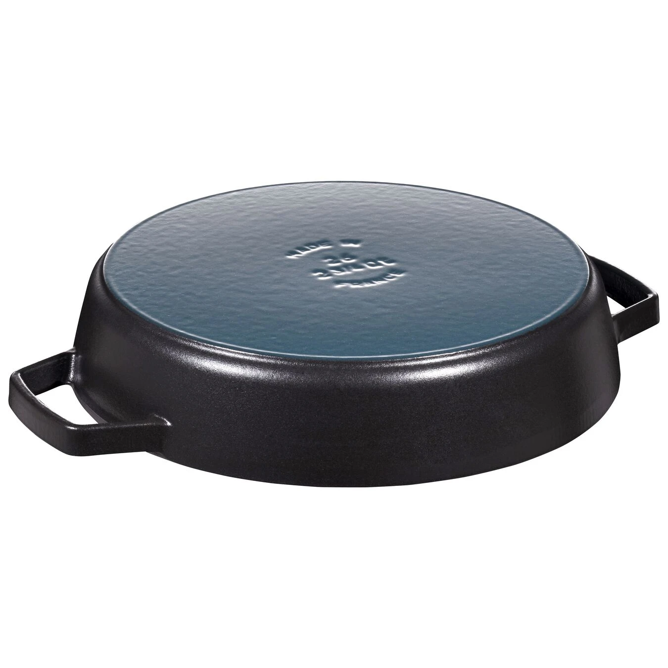 Staub Padella - 26 Cm, Ghisa, Black Matt 2 Staub Padella - 26 Cm, Ghisa, Black Matt - immagine 2