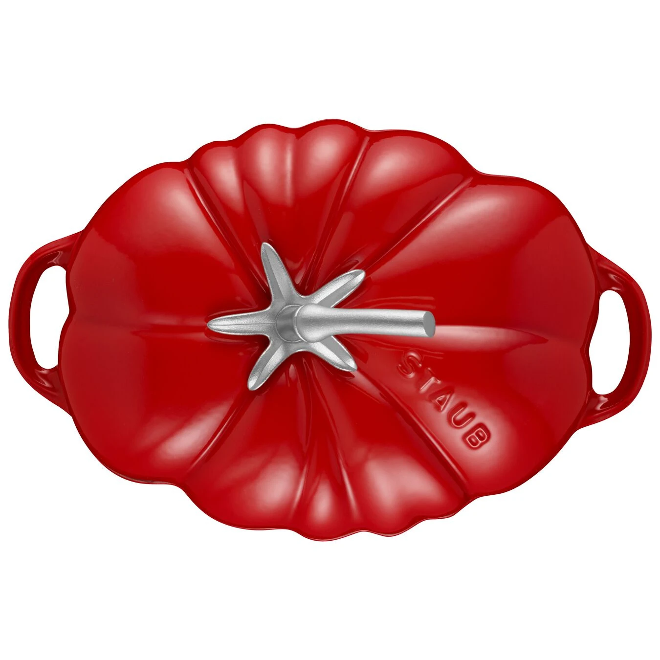 Staub Cocotte Pomodoro - 25 Cm, Ciliegia 2 Staub Cocotte Pomodoro - 25 Cm, Ciliegia - immagine 2