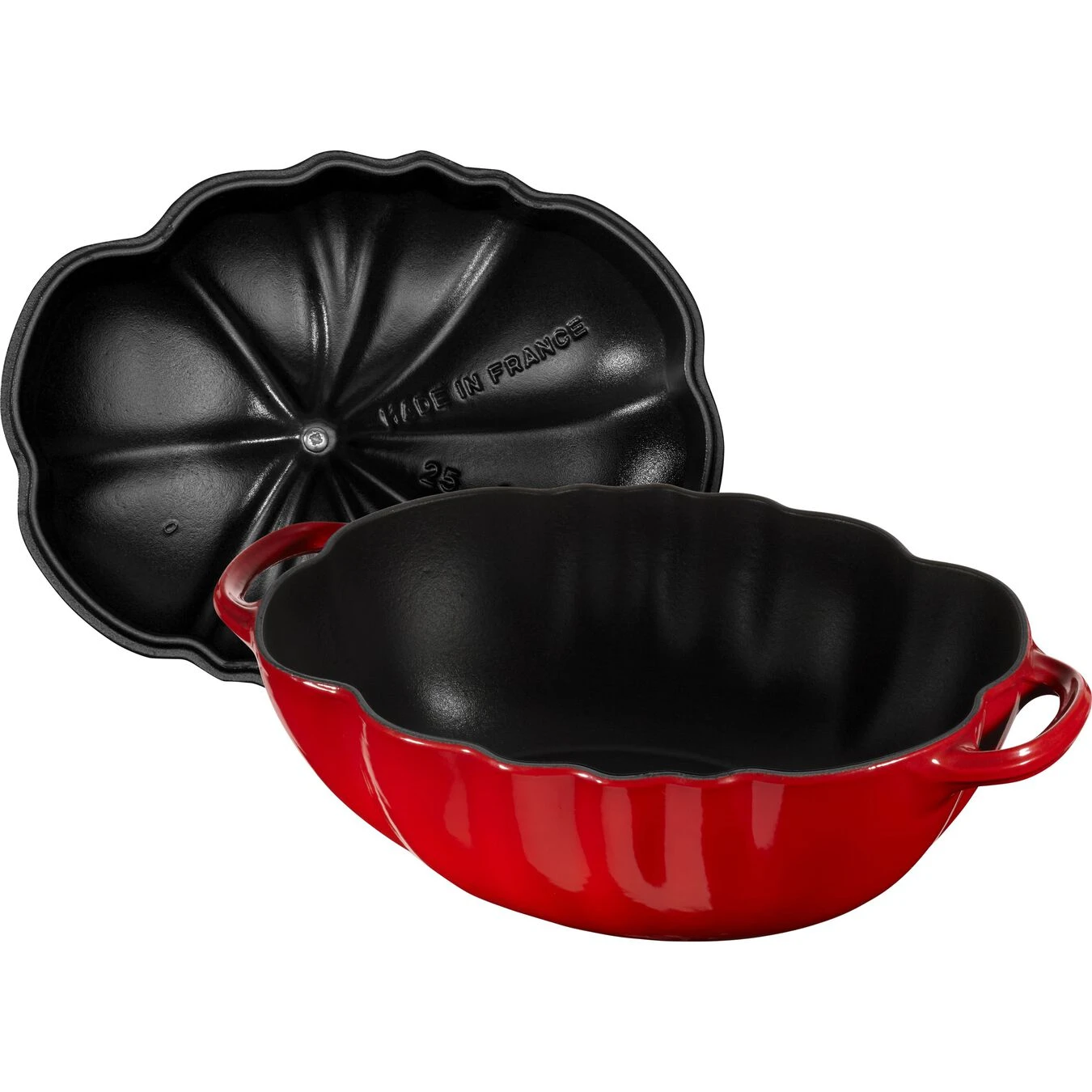 Staub Cocotte Pomodoro - 25 Cm, Ciliegia 6 Staub Cocotte Pomodoro - 25 Cm, Ciliegia - immagine 6