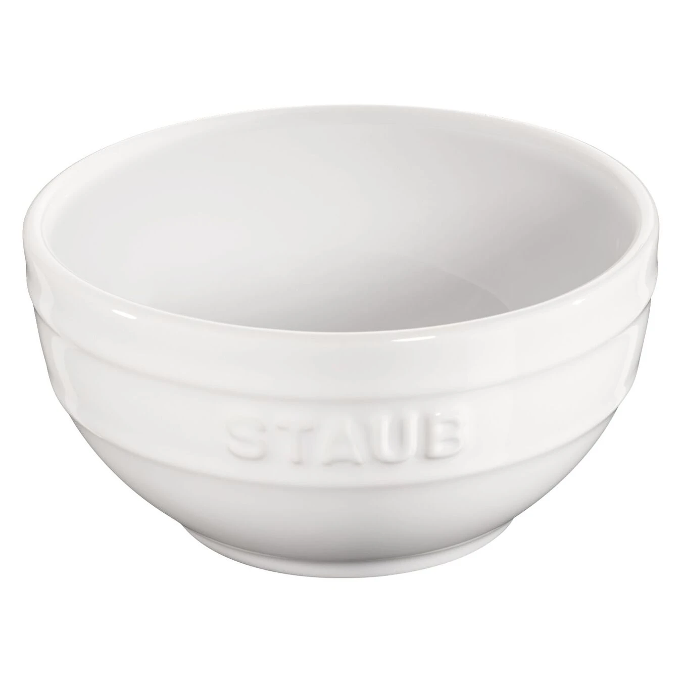 Staub Ciotola Rotonda - 14 Cm, Colore Bianco Puro 2 Staub Ciotola Rotonda - 14 Cm, Colore Bianco Puro - immagine 2