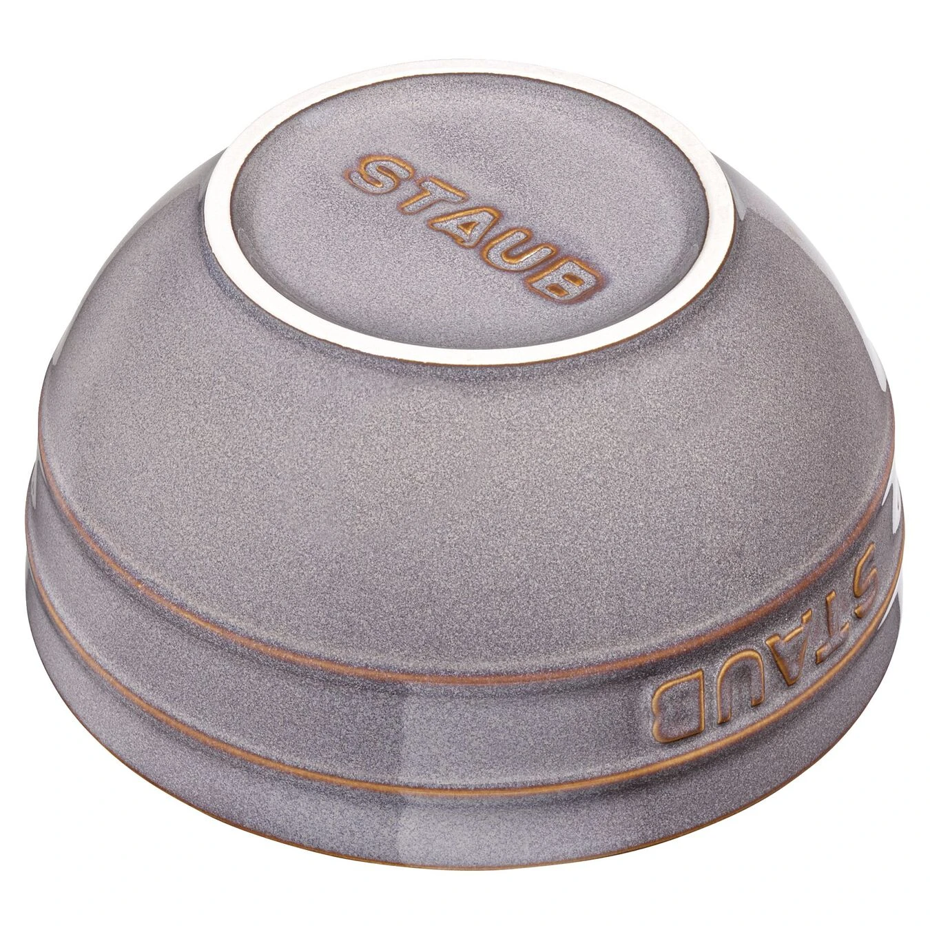 Staub Ciotola Rotonda - 14 Cm, Colore Grigio Antico 2 Staub Ciotola Rotonda - 14 Cm, Colore Grigio Antico - immagine 2