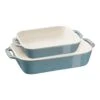 Staub Set Di Pirofile Rettangolare - 2-pz., Turchese Antico