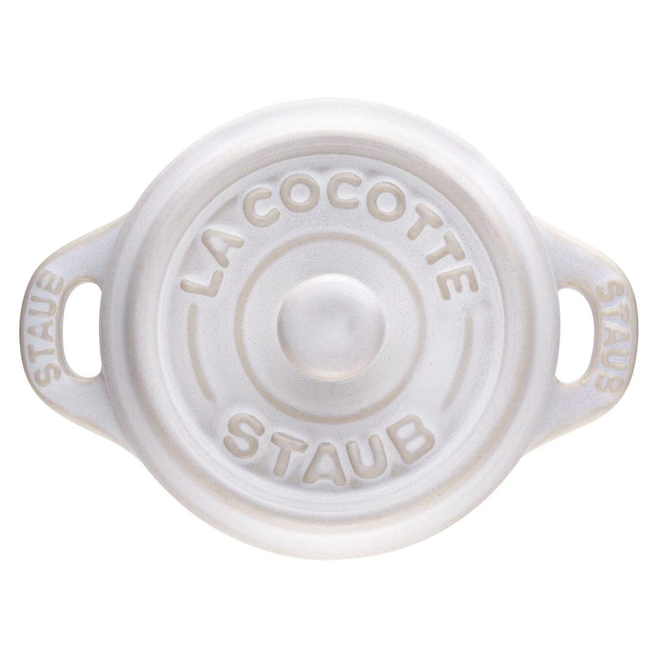 Staub Mini Cocotte Rotonda - 10 Cm, Avorio 5 Staub Mini Cocotte Rotonda - 10 Cm, Avorio - immagine 5