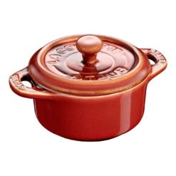 Staub Mini Cocotte Rotonda - 10 Cm, Rame Antico
