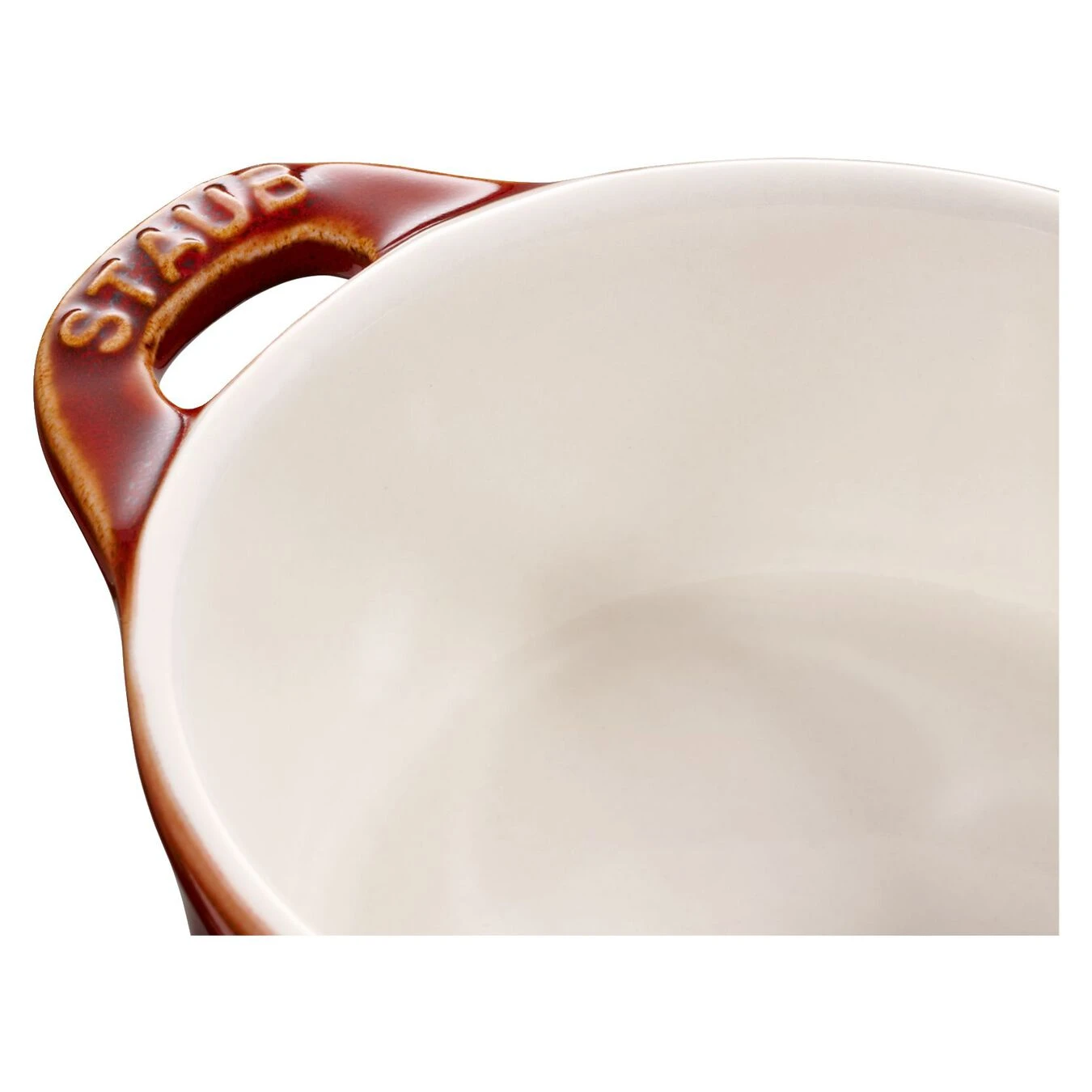 Staub Mini Cocotte Rotonda - 10 Cm, Rame Antico 2 Staub Mini Cocotte Rotonda - 10 Cm, Rame Antico - immagine 2