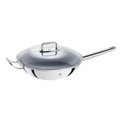 Zwilling Wok - 32 Cm, 18/10 Acciaio Inossidabile, Ceraforce Ultra