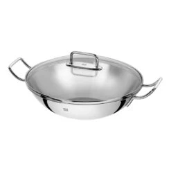 Zwilling Wok - 32 Cm, 18/10 Acciaio Inossidabile