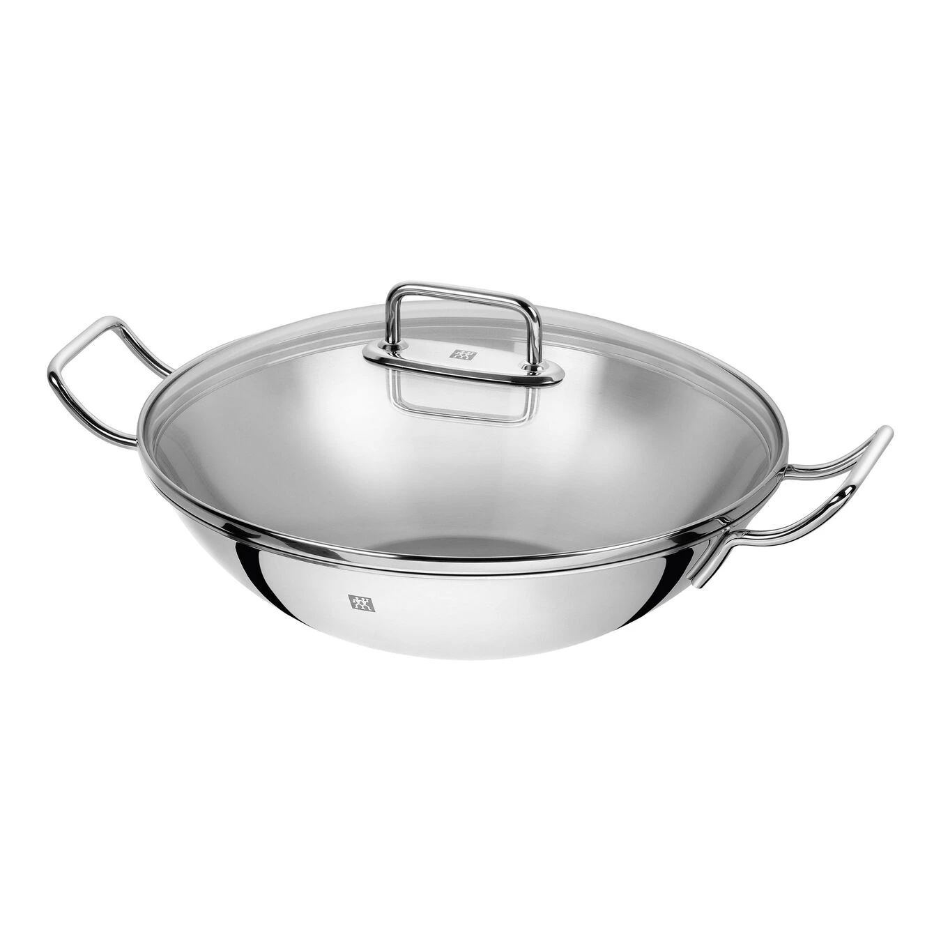 Zwilling Wok - 32 Cm, 18/10 Acciaio Inossidabile 1 Zwilling Wok - 32 Cm, 18/10 Acciaio Inossidabile