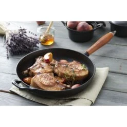 Staub Padella - 28 Cm, Ghisa, Black Matt -Staub Shop 424409570