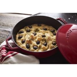 Staub Tegame Chistera Rotondo - 24 Cm, Ciliegia 10 Staub Tegame Chistera Rotondo - 24 Cm, Ciliegia -Staub Shop 424414168