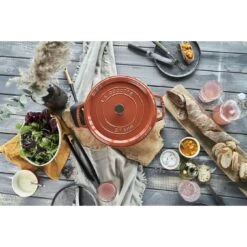 Staub Cocotte Rotonda - 28 Cm, Cannella -Staub Shop 424418897