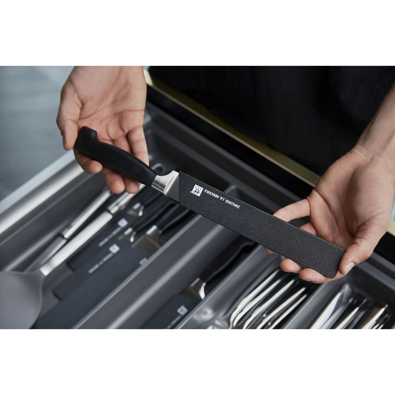 Zwilling Fodero - 21 Cm, Nero 2 Zwilling Fodero - 21 Cm, Nero - immagine 2