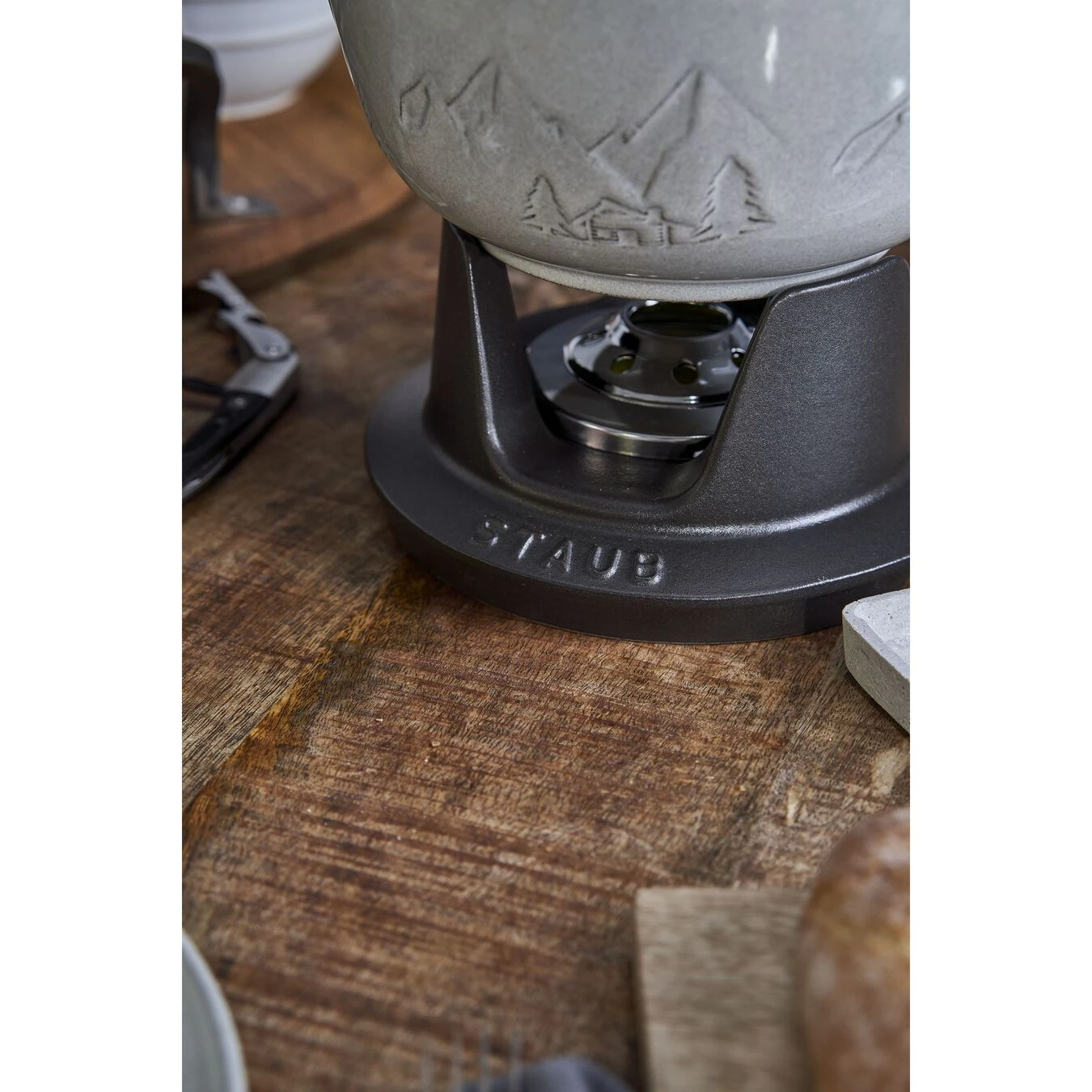 Staub Set Per Fonduta - 10-pz., Ghisa 4 Staub Set Per Fonduta - 10-pz., Ghisa - immagine 4