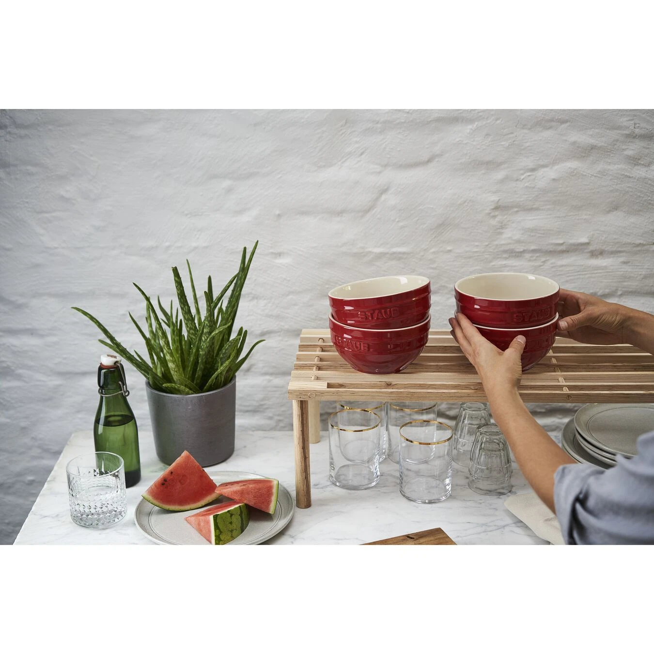 Staub Set Di Ciotole - 4-pz., Ciliegia 2 Staub Set Di Ciotole - 4-pz., Ciliegia - immagine 2