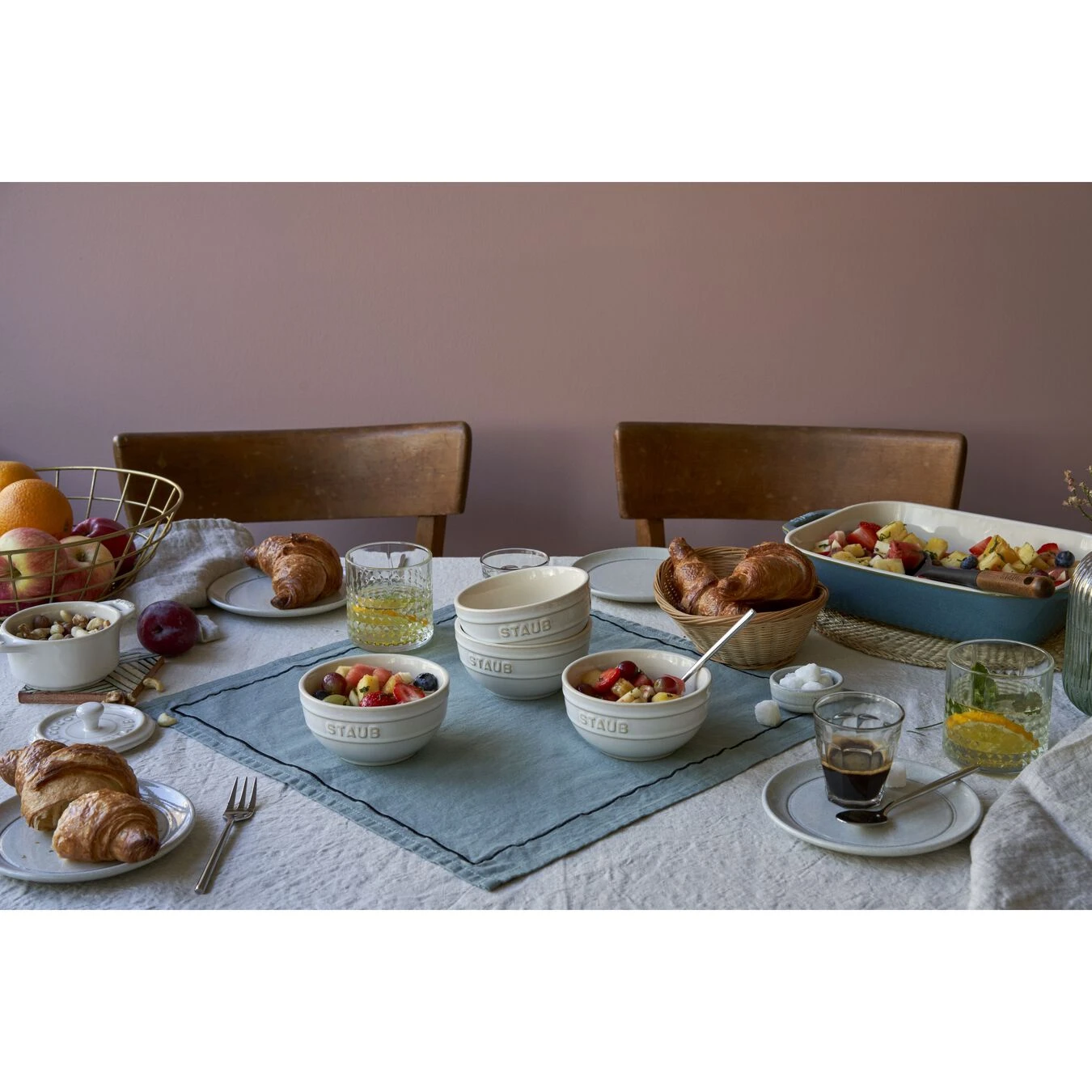 Staub Set Di Ciotole - 4-pz., Avorio 3 Staub Set Di Ciotole - 4-pz., Avorio - immagine 3