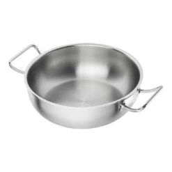 Zwilling Wok - 30 Cm, 18/10 Acciaio Inossidabile