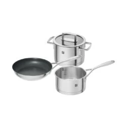Zwilling Set Di Pentole E Padelle - 3-pz., Acciaio Inox