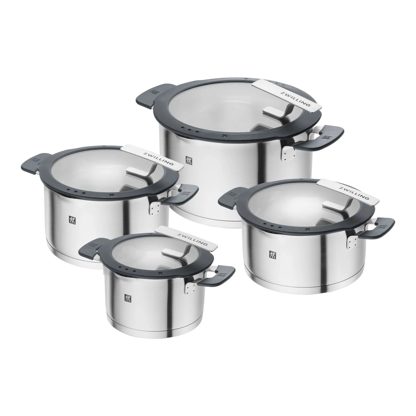 Zwilling Set Di Pentole - 4-pz., Acciaio Inox 1 Zwilling Set Di Pentole - 4-pz., Acciaio Inox
