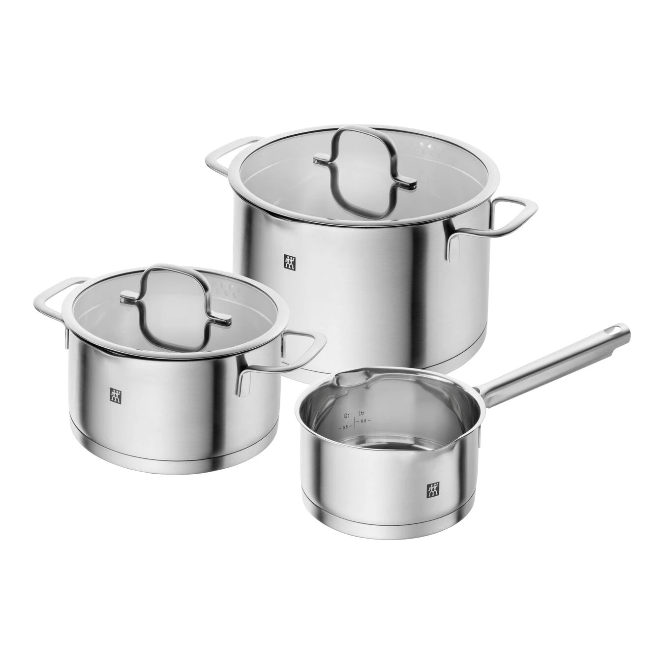 Zwilling Set Di Pentole - 3-pz., Acciaio Inox 1 Zwilling Set Di Pentole - 3-pz., Acciaio Inox