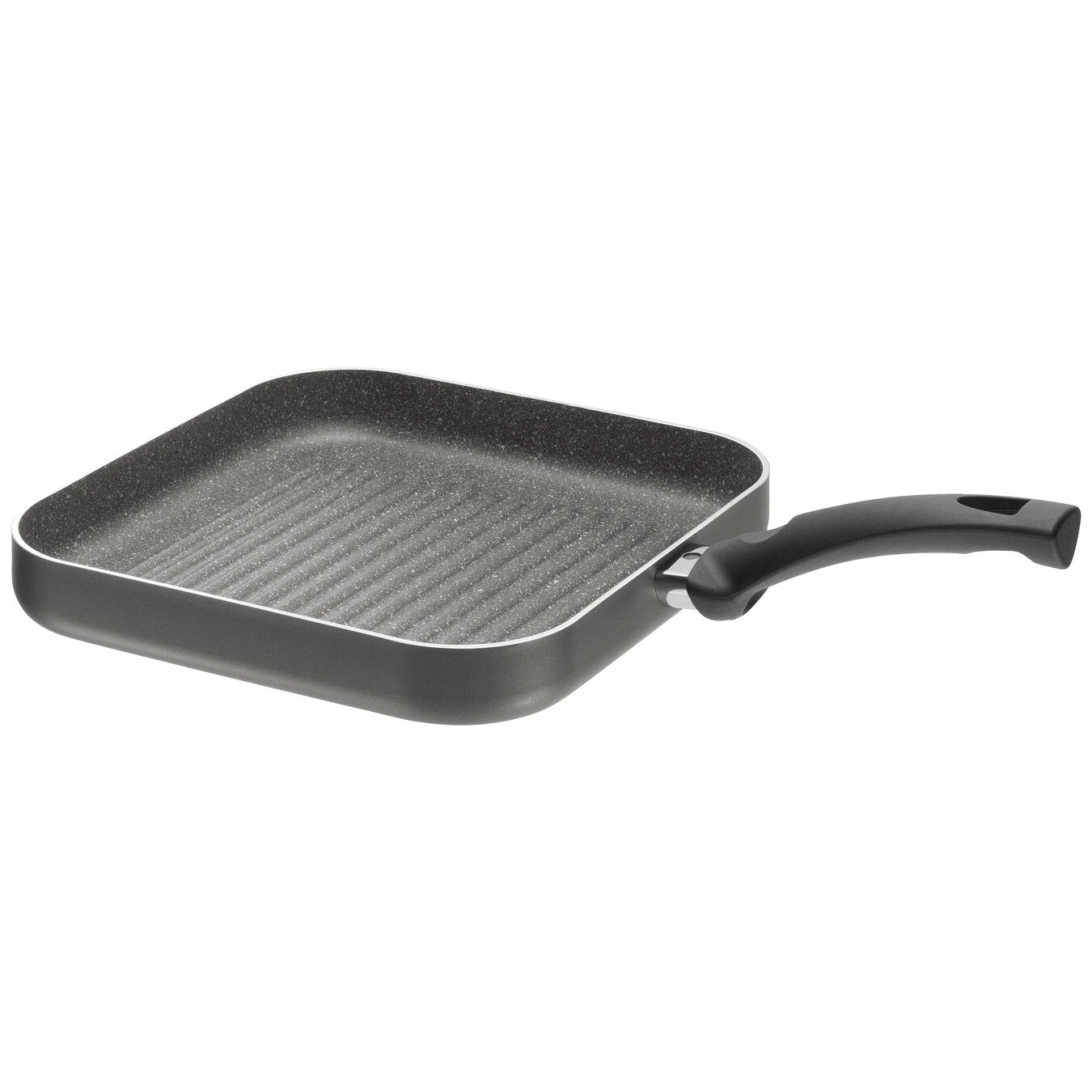 Ballarini Grill - 27 Cm, Alluminio, Cortan Granitium 2 Ballarini Grill - 27 Cm, Alluminio, Cortan Granitium - immagine 2