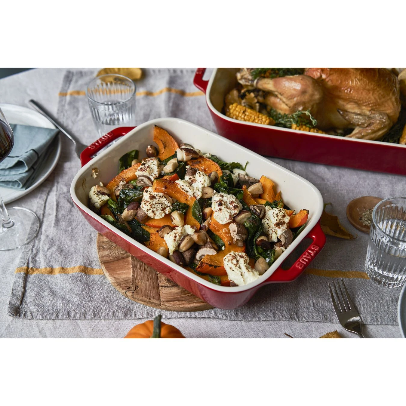 Staub Pirofila Rettangolare - 20 X 16 Cm, Ciliegia 6 Staub Pirofila Rettangolare - 20 X 16 Cm, Ciliegia - immagine 6