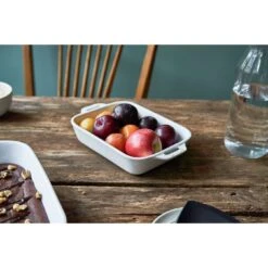 Staub Pirofila Rettangolare - 20 X 16 Cm, Colore Bianco Puro 7 Staub Pirofila Rettangolare - 20 X 16 Cm, Colore Bianco Puro -Staub Shop 750030775