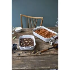 Staub Pirofila Rettangolare - 34 X 24 Cm, Colore Bianco Puro 7 Staub Pirofila Rettangolare - 34 X 24 Cm, Colore Bianco Puro -Staub Shop 750030784