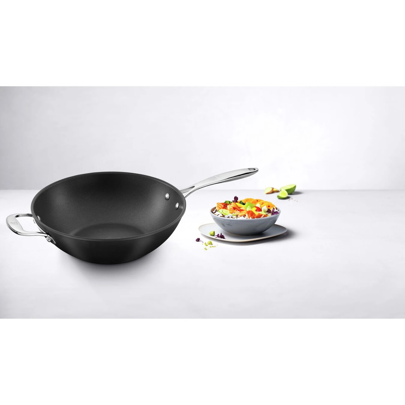 Zwilling Wok - 30 Cm, Alluminio, Duraslide Ti-X 5 Zwilling Wok - 30 Cm, Alluminio, Duraslide Ti-X - immagine 5
