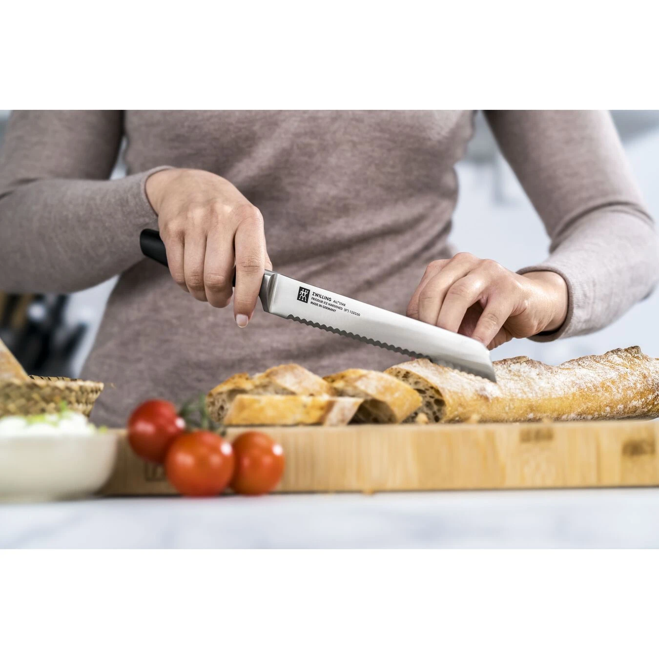 Zwilling Coltello Da Pane 20 Cm, Nero 3 Zwilling Coltello Da Pane 20 Cm, Nero - immagine 3